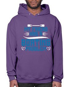 My friend has a Boating problem 29# - boats- Hoodie