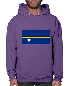 Nauru 1419# - world flags- Hoodie