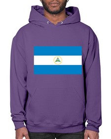 Nicaragua 1487# - world flags- Hoodie