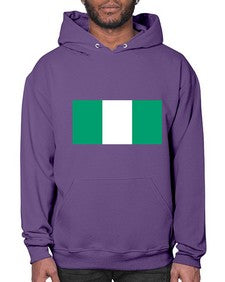 Nigeria 1493# - world flags- Hoodie