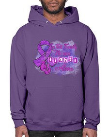 No One Figh Alone AlzheimerS Awareness 200# - alzheimers- Hoodie