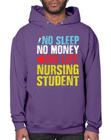 No Sleep Style 314# - nurse- Hoodie