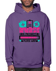 Nurse In Progress Please Wait Style Style 1160# - nurse- Hoodie