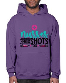 Nurses Need Shoot Too Style Style 1249# - nurse- Hoodie