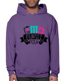 Nurses Rock Style Style 1253# - nurse- Hoodie