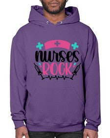 Nurses Rock Style Style 1254# - nurse- Hoodie