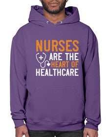 Nurses are the heart of healthcare Style 1228# - nurse- Hoodie