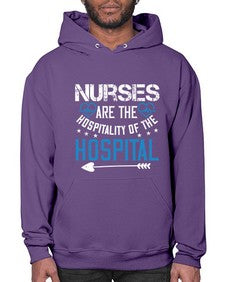 Nurses are the hospitality of the hospital Style 1233# - nurse- Hoodie
