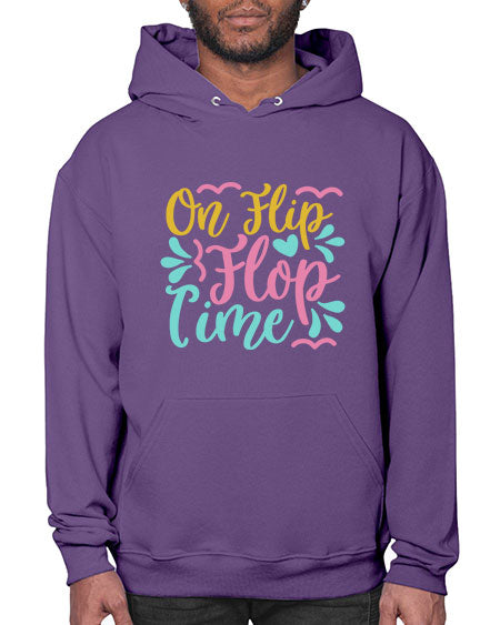 ON FLIP FLOP TIME Style 58# - summer- Hoodie