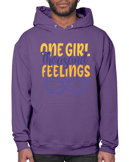 One Girl Thousand Feelings Style 175# - baby- Hoodie