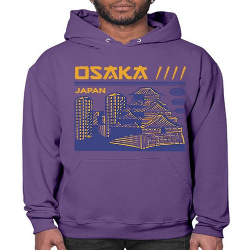Osaka 1548# - cities- Hoodie