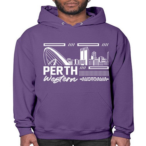 Perth 1597# - cities- Hoodie