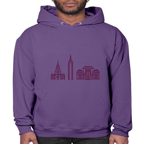 Philadelphia 1603# - cities- Hoodie