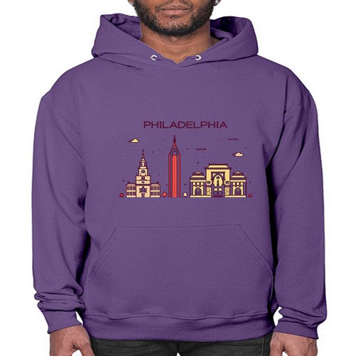 Philadelphia 1605# - cities- Hoodie