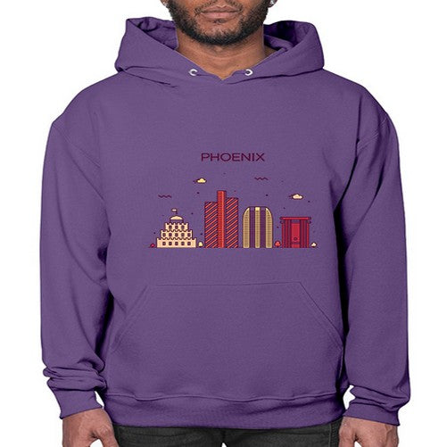 Phoenix 1614# - cities- Hoodie