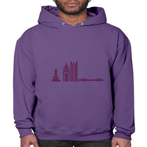 Pittsburgh 1625# - cities- Hoodie