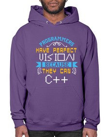 Programmers have perfect vision 18# - computer- Hoodie