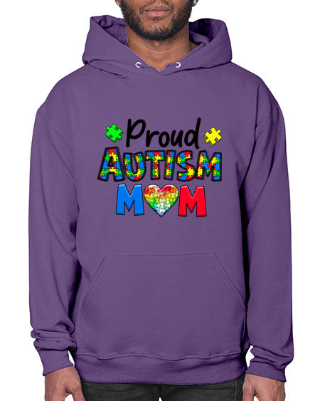 Proud Autism Mom - autism- Hoodie