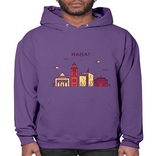Rabat 1706# - cities- Hoodie