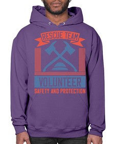 Rescue Team Volunteer Safety And Protection Style 33# - volunteer- Hoodie