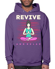 Revive and Relax 500# - yoga- Hoodie