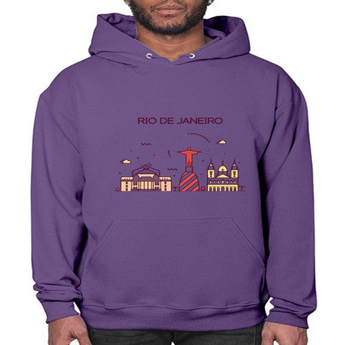 RioDeJaneiro 1737# - cities- Hoodie