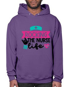 Rocking The Nurse Life Style Style 1360# - nurse- Hoodie