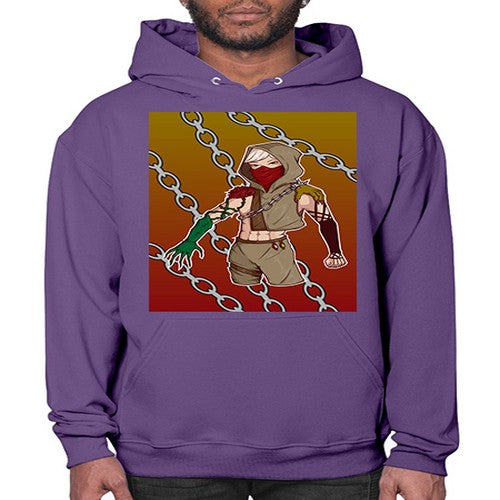 Rose and demon 75# - anime- Hoodie