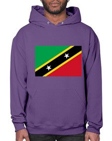 Saint Kitts and Nevis 1764# - world flags- Hoodie