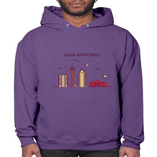 SanAntonio 1784# - cities- Hoodie
