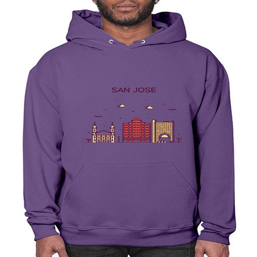 SanJoseCL 1793# - cities- Hoodie