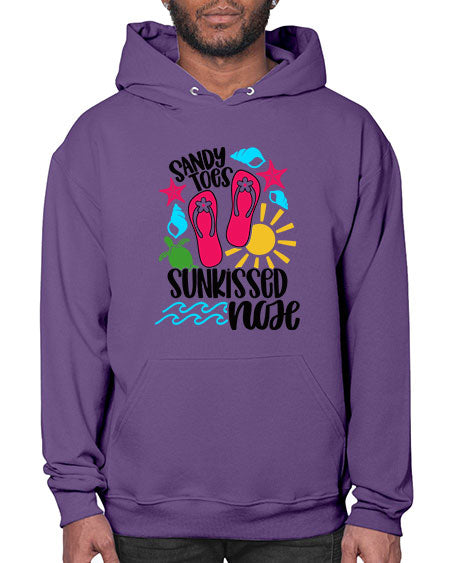 Sandy Toes Sunkissed Nose Style 27# - summer- Hoodie