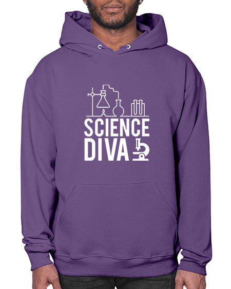 Science Diva 129# - general science- Hoodie