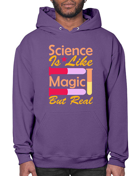 ScienceIsLikeMagicButScience tshirt design Sciencetshirtdesign 50# - general science- Hoodie