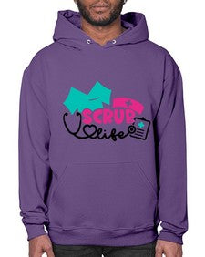 Scrub Life Style Style 1384# - nurse- Hoodie
