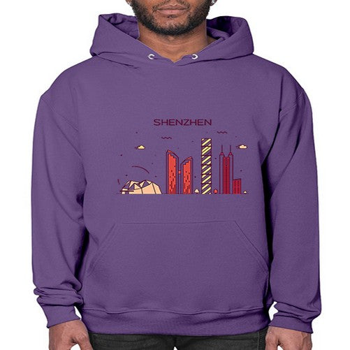 Shenzhen 1834# - cities- Hoodie