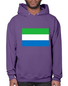 Sierra Leone 1841# - world flags- Hoodie