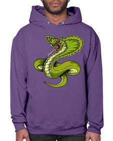 Snake 208# - cartoon animals- Hoodie