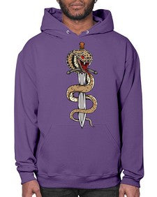 Snake 211# - cartoon animals- Hoodie