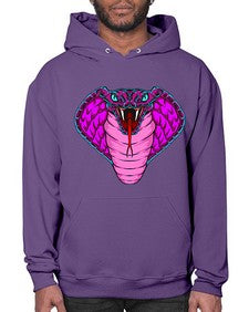 Snake 214# - cartoon animals- Hoodie