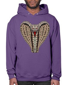 Snake 217# - cartoon animals- Hoodie