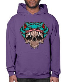 Snake 218# - cartoon animals- Hoodie