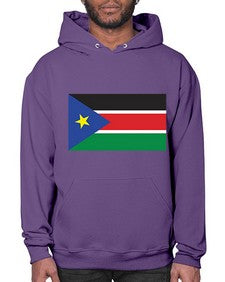 South Sudan 1873# - world flags- Hoodie