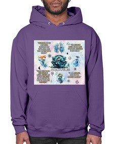 Straight Aquarius 468# - aquarius- Hoodie