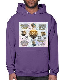 Straight Leo 473# - leo- Hoodie