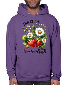 Sweetest Strawberry In The Patch 1598# - strawberry- Hoodie