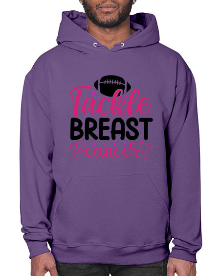 Tackle Breast Cancer 4# - breast cancer- Hoodie