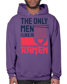 The Only Men I Like 1623# - Ramen- Hoodie