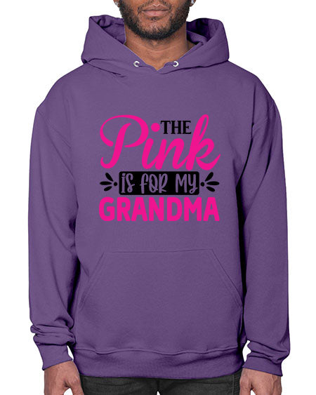 The Pink is for My Grandma 2# - breast cancer- Hoodie