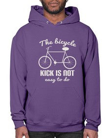 The bicycle kick is not easy to do 3# - bicycle- Hoodie